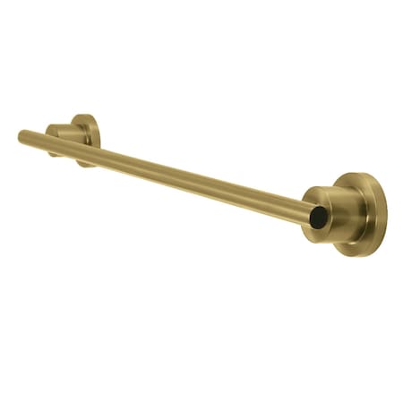 Kingston Brass BA8211BB 24-Inch Towel Bar, Brushed Brass BA8211BB